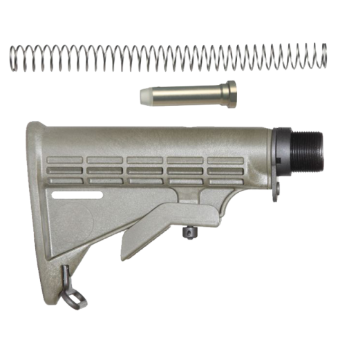 M4 6-Position Car Buttstock-OD Green-Commercial-Buffer Tube ONLY