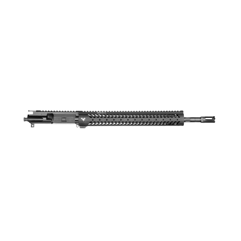 18" 1:8 Fluted HBAR "3GR" Flattop Upper, Low Profile Gas Block