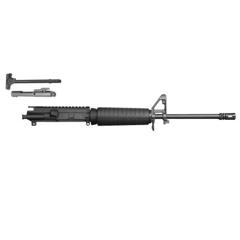 16" 1:9 Chrome Lined Lightweight Flattop Complete Upper, Front Sight Base