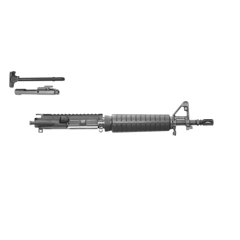 10.5" 1:9 HBAR Flattop Complete Upper, Front Sight Base