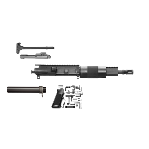 7.5" 1:8 Nitrided .300 BLK HBAR Flattop Pistol Kit