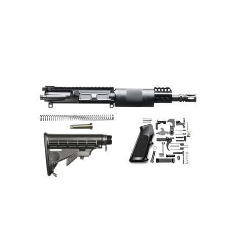 7.5” SBR Kit w/ Rail Height Gas Block, M4 Stock