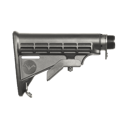 DS-4 6-Position Car Buttstock-Gray-Commercial-Buffer Tube ONLY